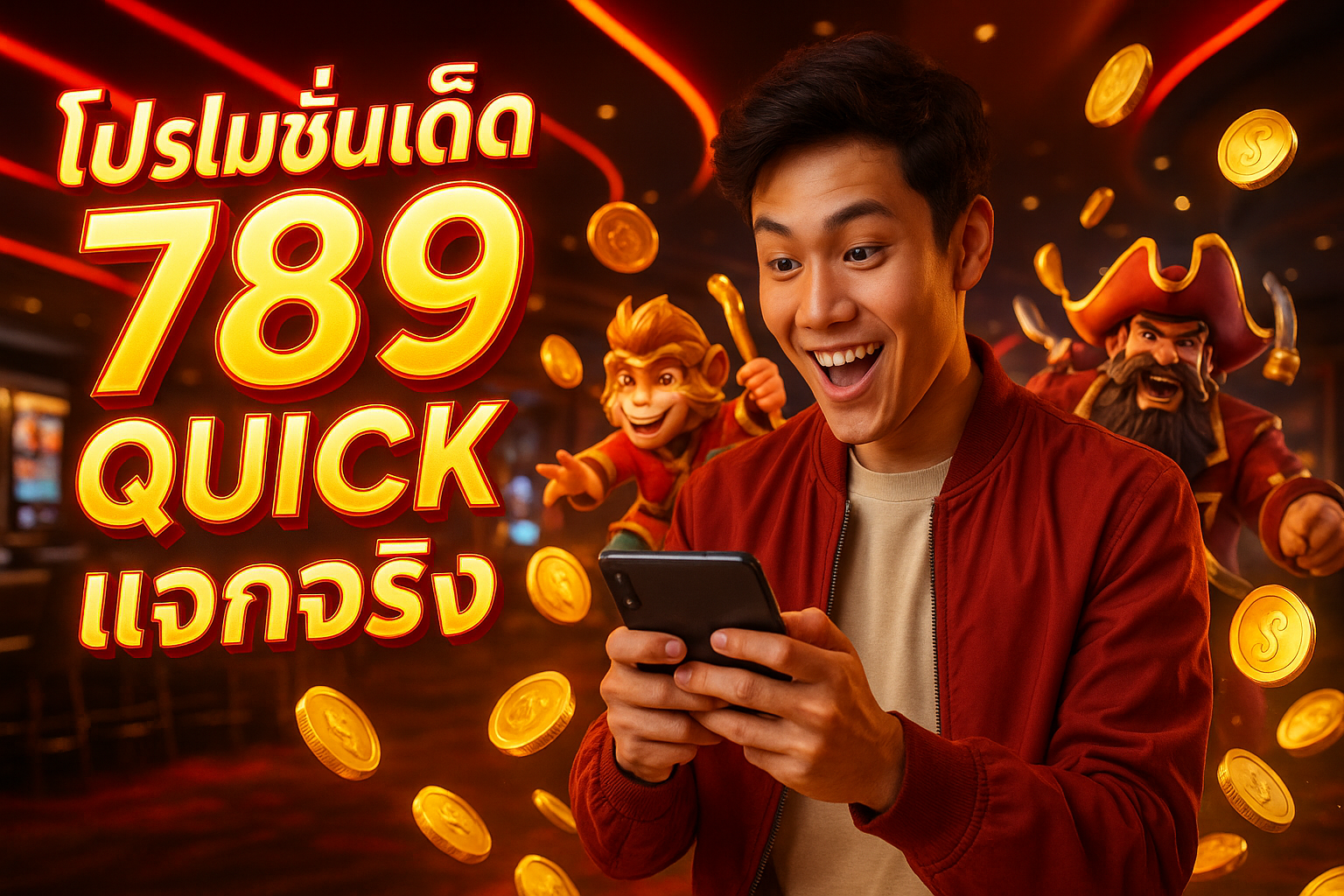โปรโมชั่นเด็ด 789 QUICK แจกจริง