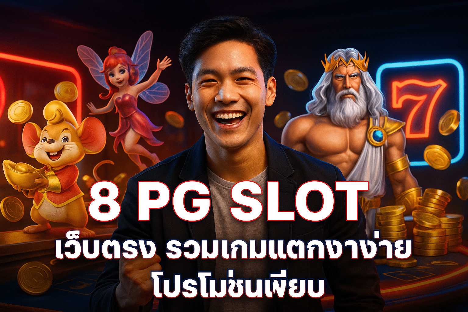 8 PG SLOT เว็บตรง รวมเกมแตกง่าย โปรโมชั่นเพียบ